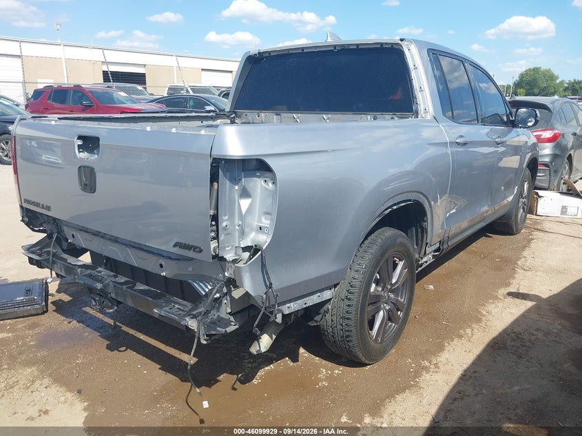Vin: 5fpyk3f15kb003390, lot: 46599587, honda ridgeline sport 20194