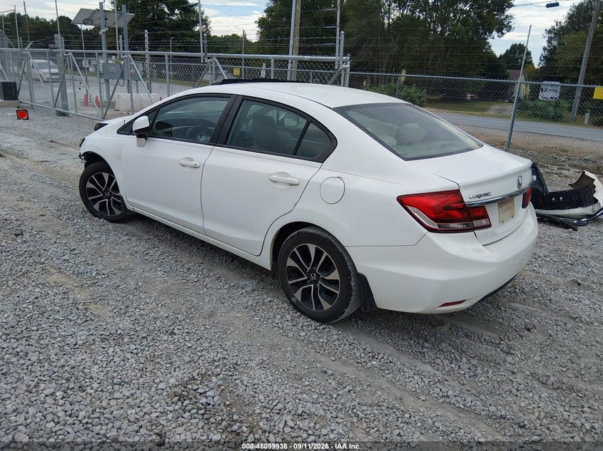 Vin: 19xfb2f82de049596, lot: 46599594, honda civic ex 20133