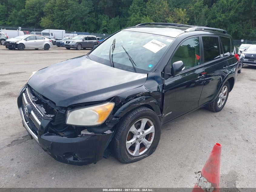 Vin: 2t3dk4dv9bw047969, lot: 46599611, toyota rav4 limited v6 20112