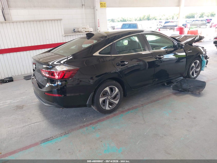Vin: 19xze4f58ke000874, lot: 46599615, honda insight ex 20194