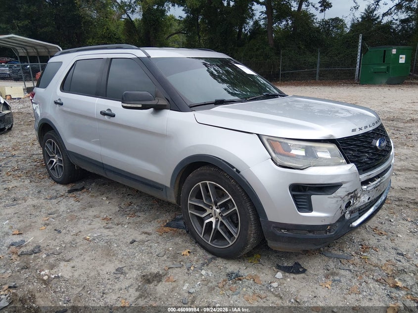Vin: 1fm5k8gt9jga73922, lot: 46599642, ford explorer sport 2018 img_1