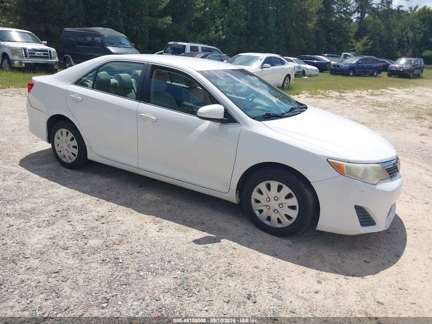 2012 TOYOTA CAMRY auction photo 1
