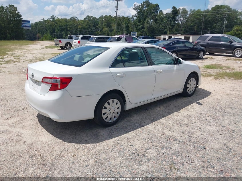 2012 TOYOTA CAMRY auction photo 4