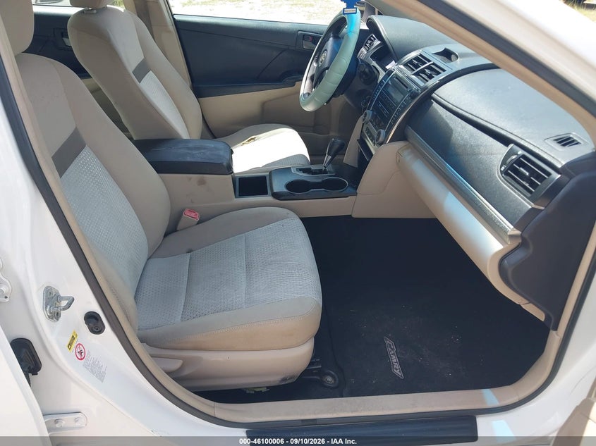 2012 TOYOTA CAMRY auction photo 5