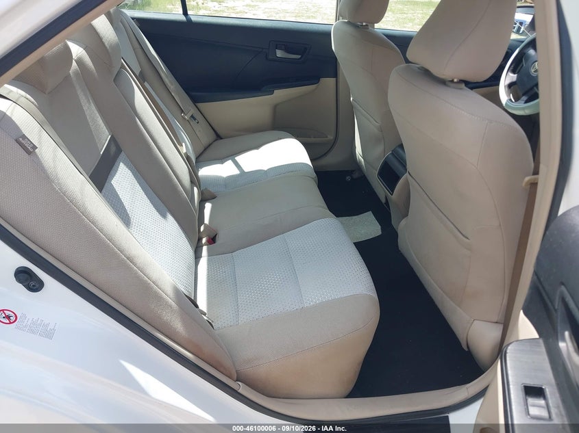 2012 TOYOTA CAMRY auction photo 8