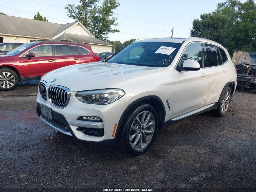 Vin: 5uxtr9c56klr07172, lot: 46599670, bmw x3 xdrive30i 20192