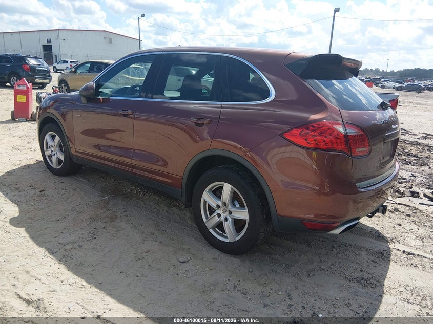 2013 PORSCHE CAYENNE auction photo 3