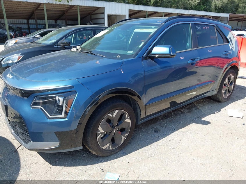 Vin: kndcr3l10r5090842, lot: 46599675, kia niro ev wind 20242