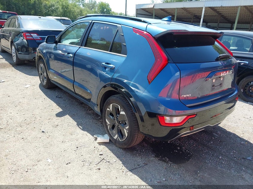 Vin: kndcr3l10r5090842, lot: 46599675, kia niro ev wind 20243