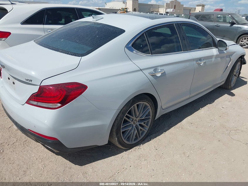Vin: kmtg34la0lu064779, lot: 46599685, genesis g70 2.0t rwd 20204