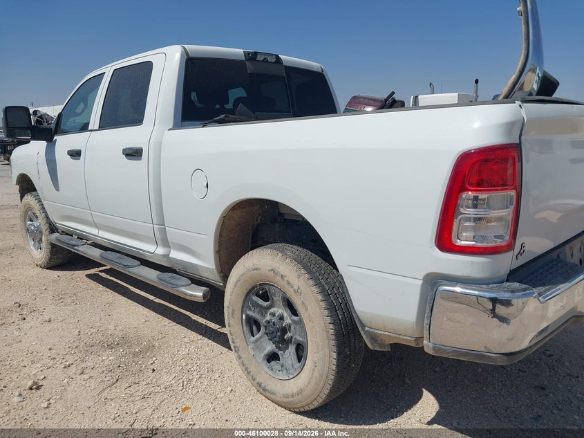 Vin: 3c6ur5cj2rg254110, lot: 46599686, ram 2500 tradesman  4x4 6'4 box 20243