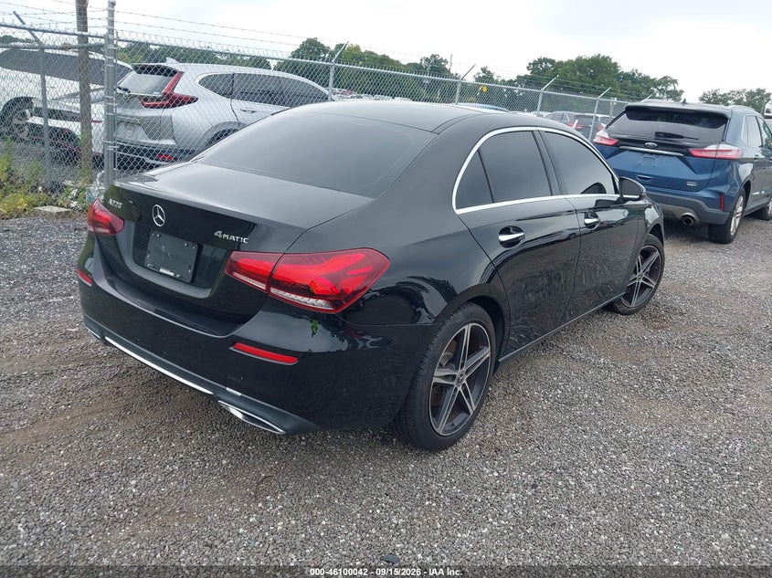 Vin: wdd3g4fb4kw033968, lot: 46599700, mercedes-benz a 220 4matic 20194