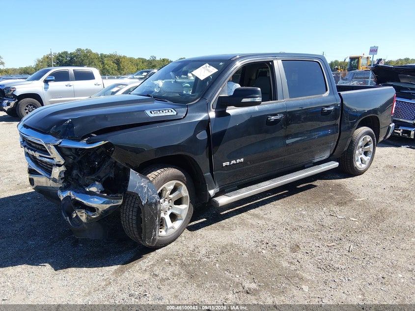 Vin: 1c6srfft8ln125085, lot: 46599702, ram 1500 big horn 20202