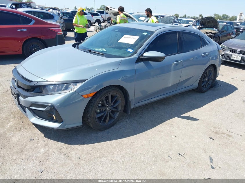 Vin: shhfk7h65lu207302, lot: 46599752, honda civic ex 20202