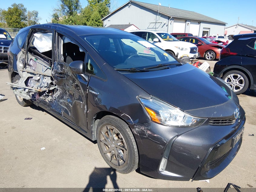 Vin: jtdzn3eu8fj034745, lot: 46599761, toyota prius v three 2015 img_1