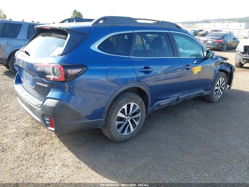 Vin: 4s4btacc1l3116950, lot: 46599788, subaru outback premium 20204