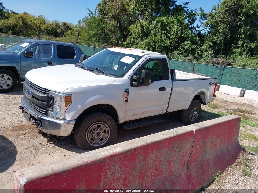 Vin: 1ftbf2b69jec37238, lot: 46599833, ford f-250 xl 20182
