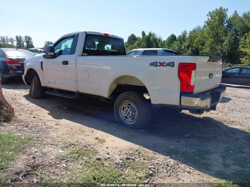 Vin: 1ftbf2b69jec37238, lot: 46599833, ford f-250 xl 20183