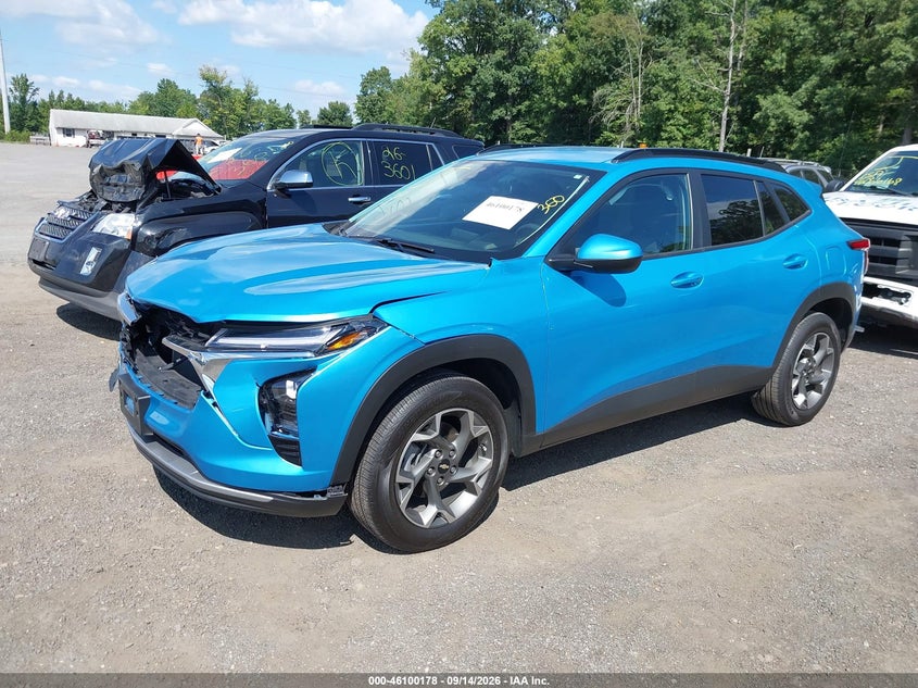Vin: kl77lhep1sc276146, lot: 46599836, chevrolet trax fwd lt 20252