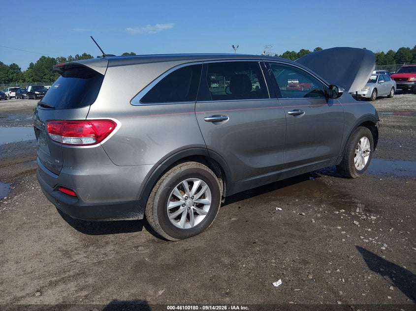 Vin: 5xypg4a37gg004058, lot: 46599838, kia sorento 2.4l l 20164
