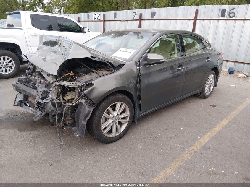 Vin: 4t1bk1eb0du007852, lot: 46599842, toyota avalon xle 20132