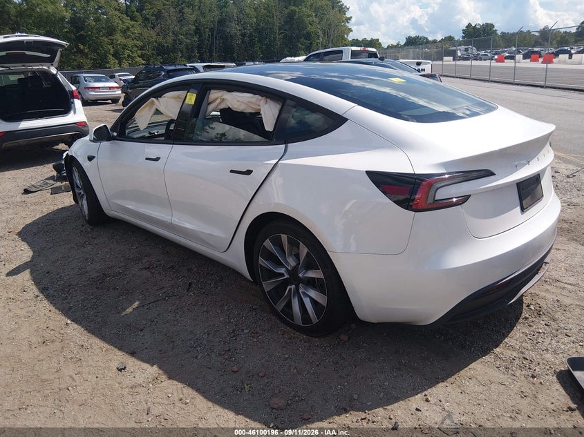 Vin: 5yj3e1ea7rf761967, lot: 46599854, tesla model 3 long range dual motor all-wheel drive/rear-wheel drive 20243