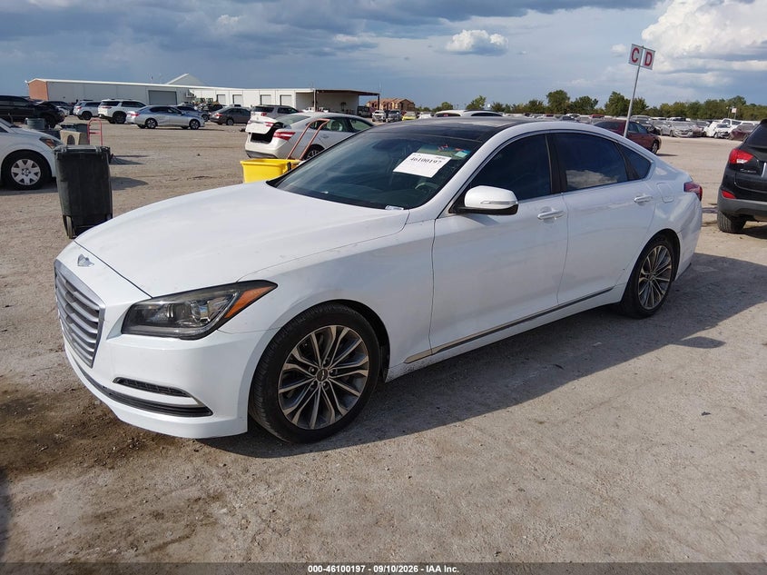 2015 HYUNDAI GENESIS auction photo 2