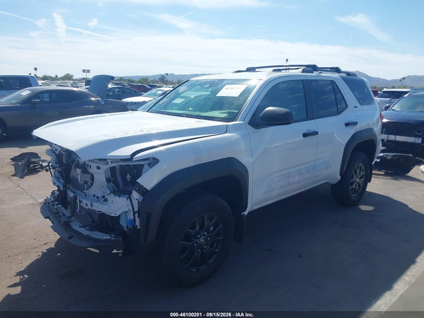 Vin: jteva5ar5t5013682, lot: 46599859, toyota 4runner sr5 20262