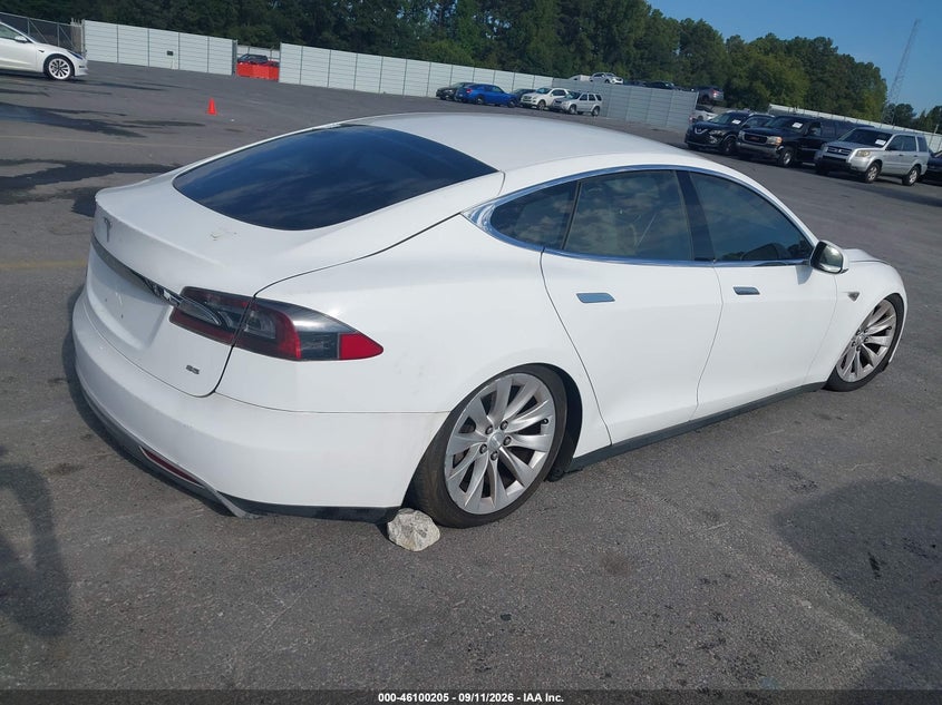 2013 TESLA MODEL S auction photo 4