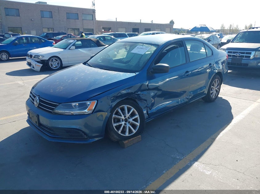 Vin: 3vwd17aj8fm331233, lot: 46599891, volkswagen jetta 1.8t se 20152