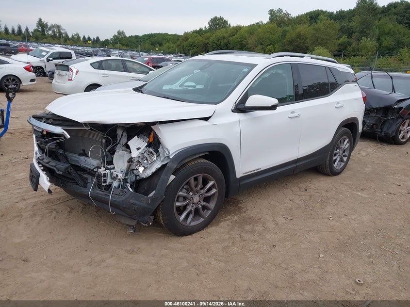 Vin: 3gkalpev7nl156267, lot: 46599899, gmc terrain fwd slt 20222