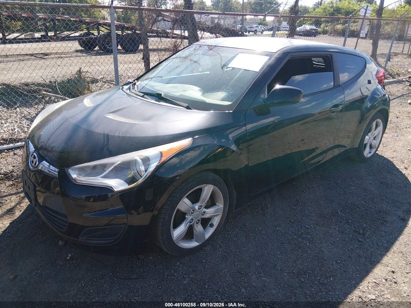 2012 HYUNDAI VELOSTER — zdjęcie 2