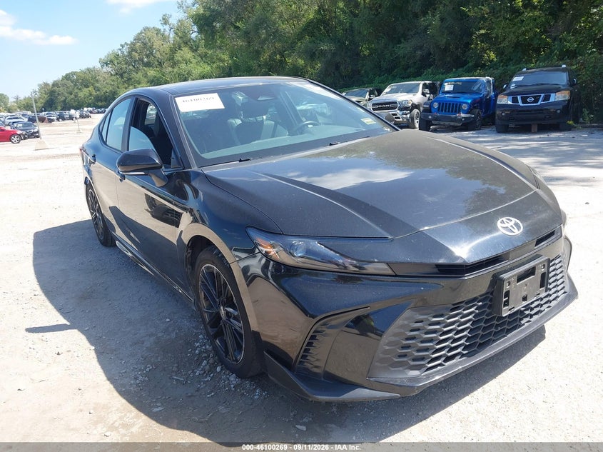 Vin: 4t1daack7su143908, lot: 46599927, toyota camry se 2025 img_1