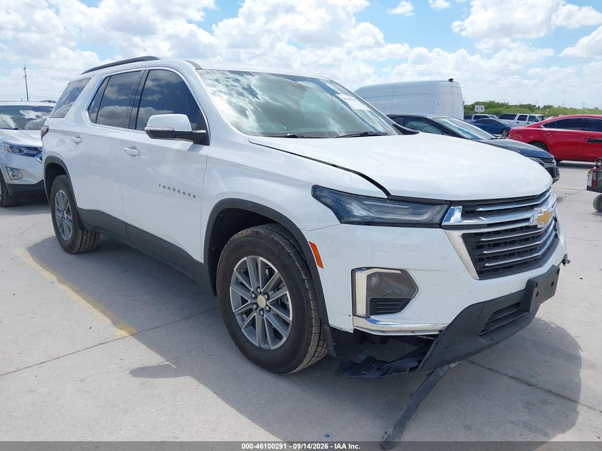 Vin: 1gnergkw1nj178112, lot: 46599949, chevrolet traverse fwd lt cloth 2022 img_1