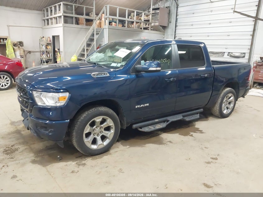 Vin: 1c6rrffg0nn477694, lot: 46599963, ram 1500 big horn  4x4 5'7 box 20222