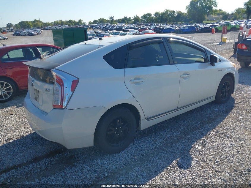 Vin: jtdkn3du9c5440816, lot: 46599986, toyota prius two 20124