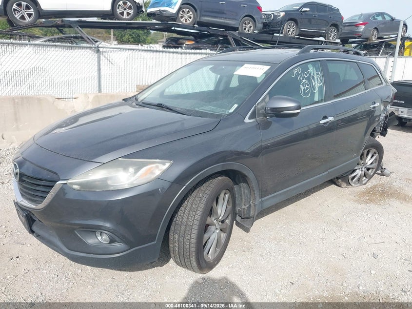 Vin: jm3tb3daxf0448256, lot: 46599999, mazda cx-9 grand touring 20152