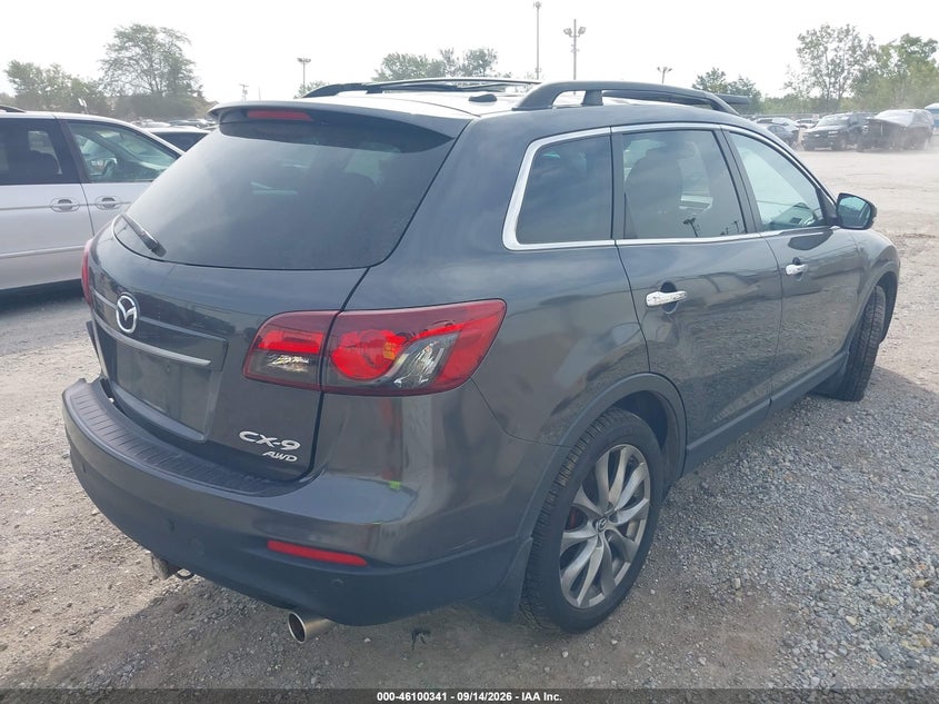 Vin: jm3tb3daxf0448256, lot: 46599999, mazda cx-9 grand touring 20154