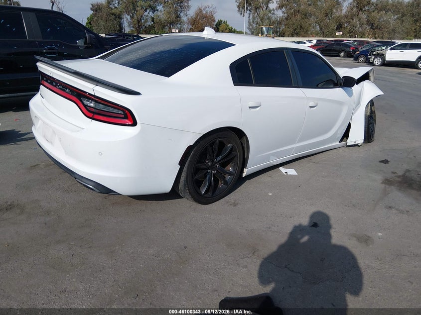 Vin: 2c3cdxhg1gh281747, lot: 46600001, dodge charger sxt 20164