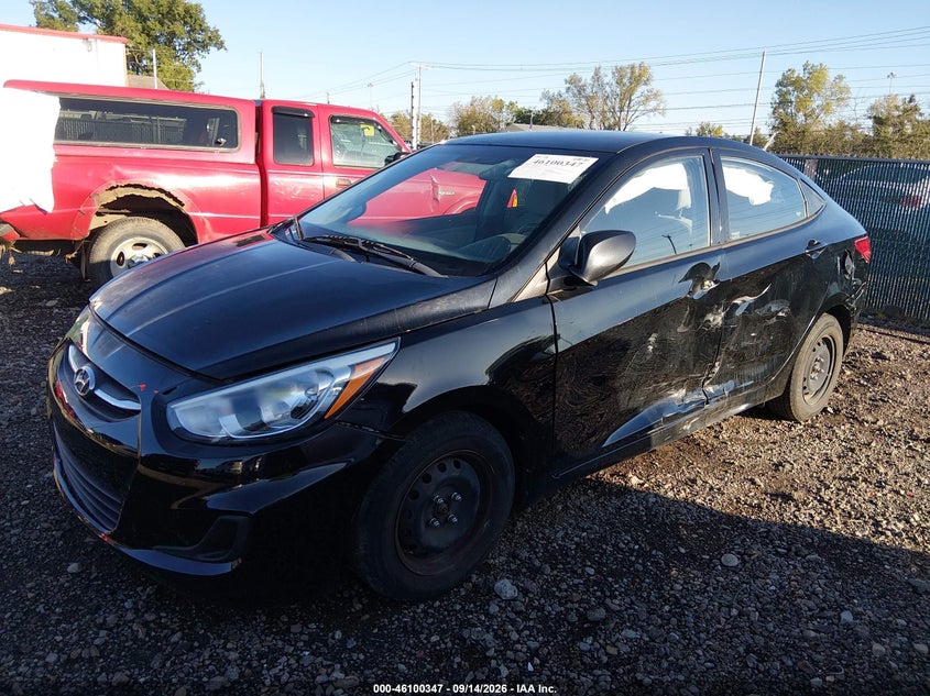 Vin: kmhct4ae2hu337078, lot: 46600005, hyundai accent se 20172
