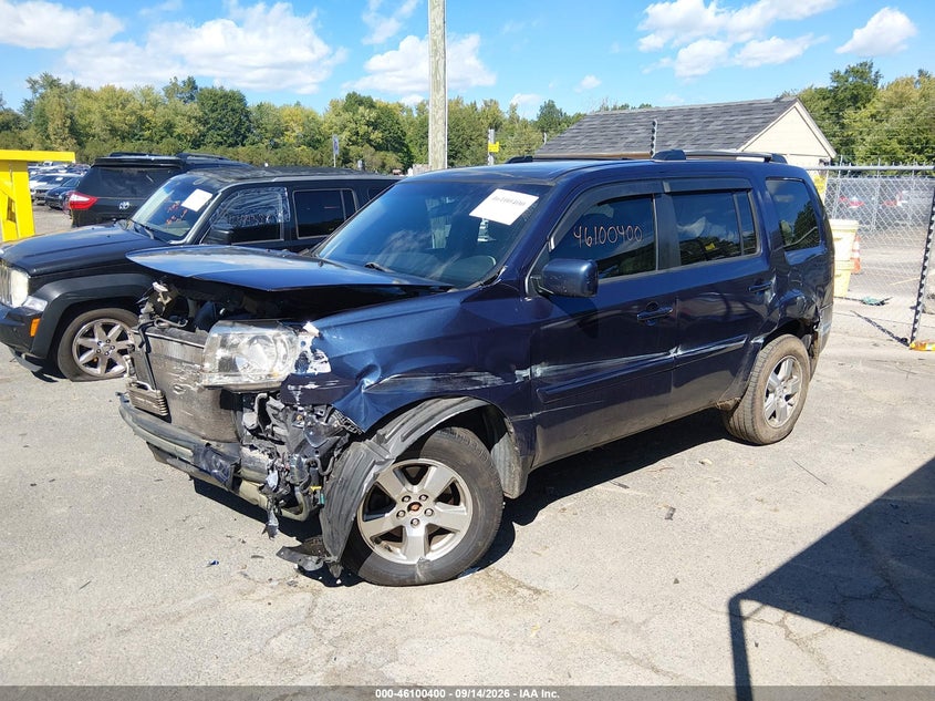 Vin: 5fnyf4h40bb071364, lot: 46600058, honda pilot ex 20112