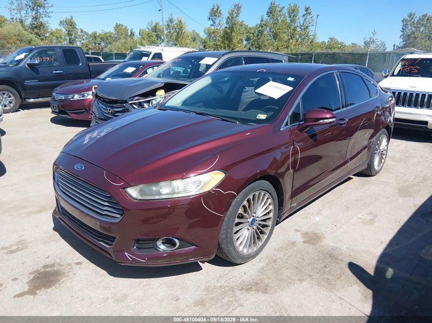 Vin: 3fa6p0d94dr324403, lot: 46600062, ford fusion titanium 20132