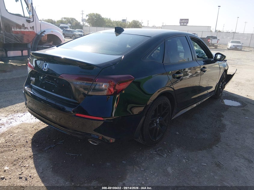 Vin: 2hgfe2f56th563758, lot: 46600090, honda civic sport 20264