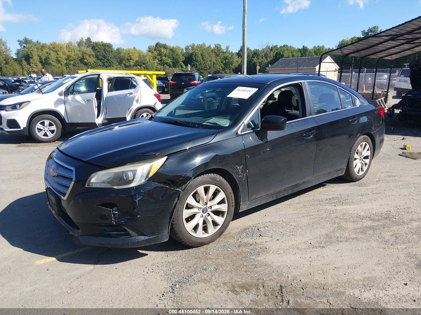 Vin: 4s3bnac62h3027856, lot: 46600110, subaru legacy 2.5i premium 20172