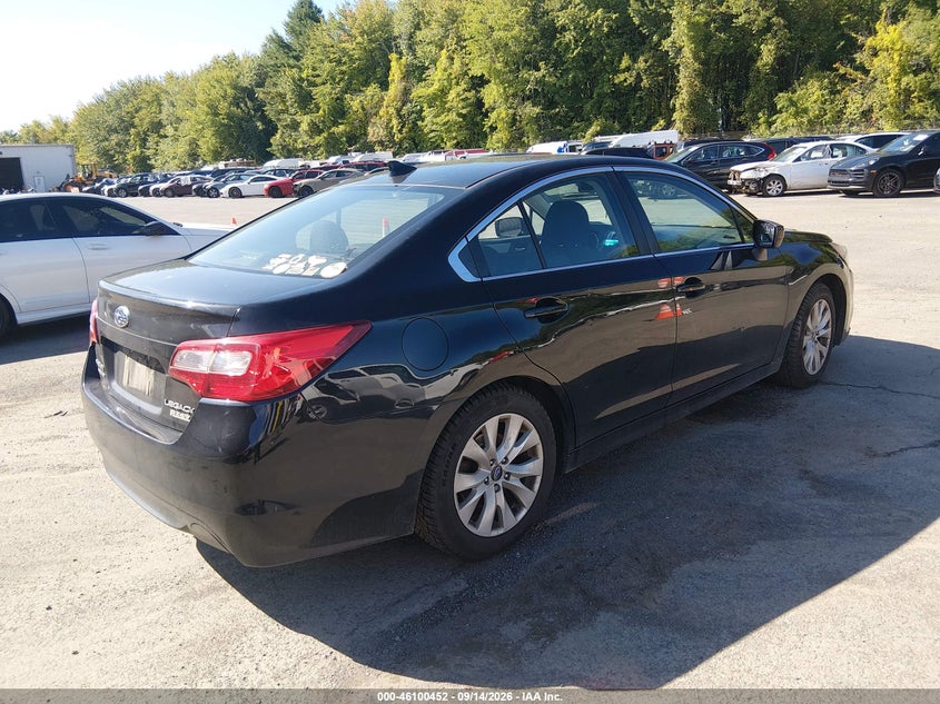 Vin: 4s3bnac62h3027856, lot: 46600110, subaru legacy 2.5i premium 20174
