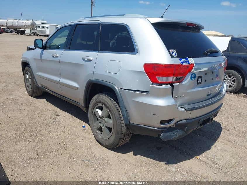 Vin: 1j4rs4gg3bc644048, lot: 46600122, jeep grand cherokee laredo 20113