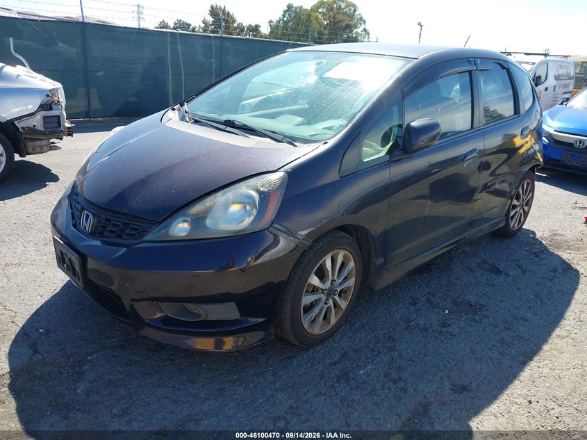 Vin: jhmge8h67dc020594, lot: 46600128, honda fit sport 20132