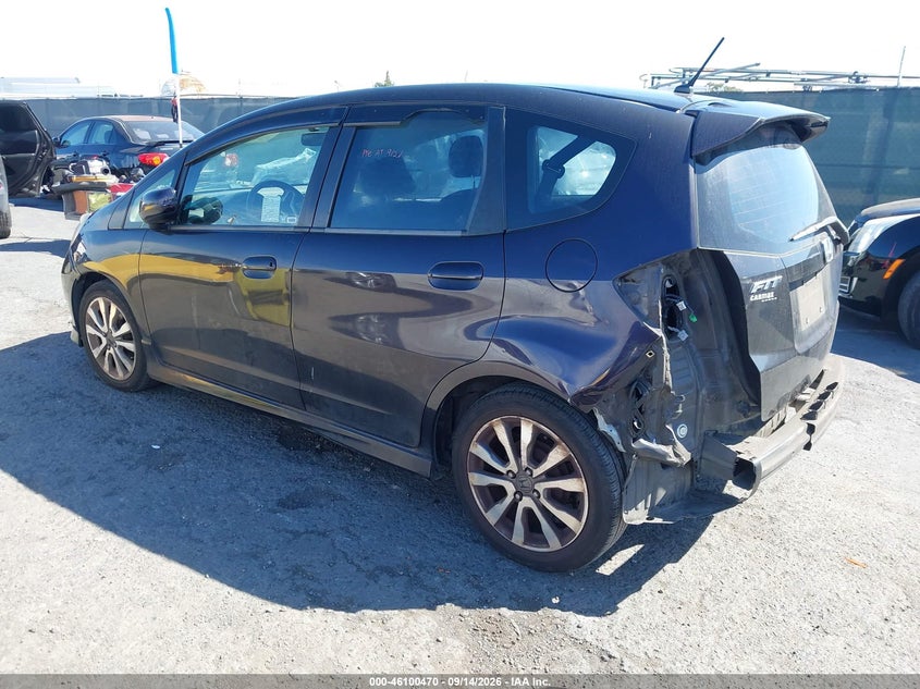 Vin: jhmge8h67dc020594, lot: 46600128, honda fit sport 20133