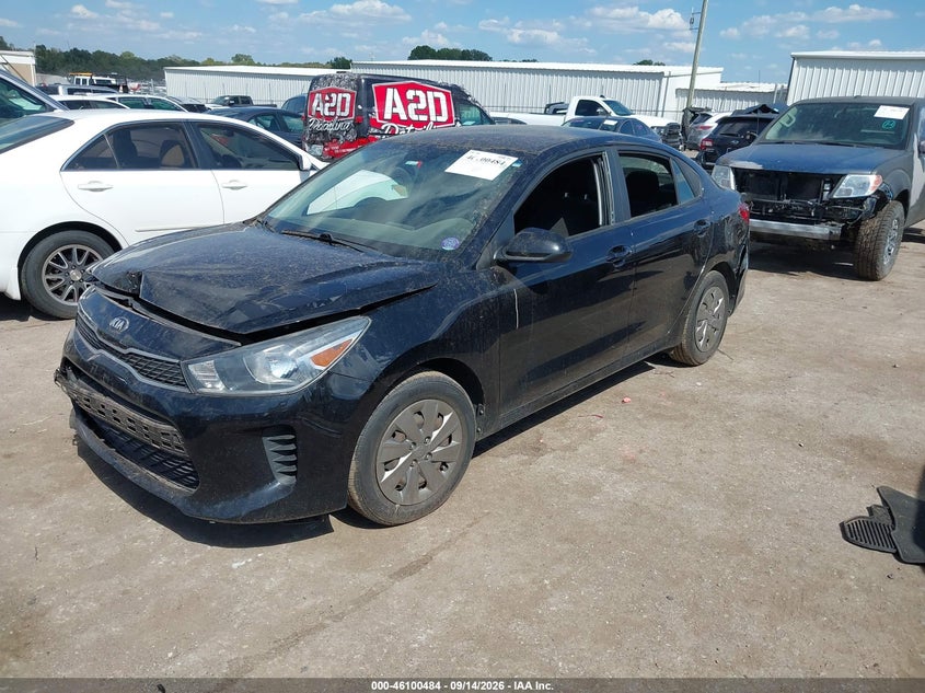Vin: 3kpa24ad6le289338, lot: 46600143, kia rio lx 20202