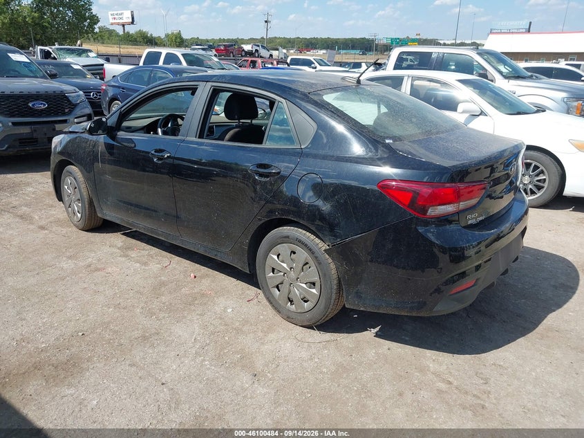 Vin: 3kpa24ad6le289338, lot: 46600143, kia rio lx 20203